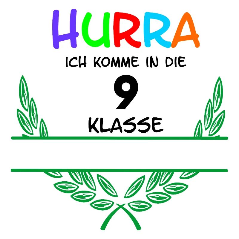 HURRA ich komme in die 9. Class – Namespace