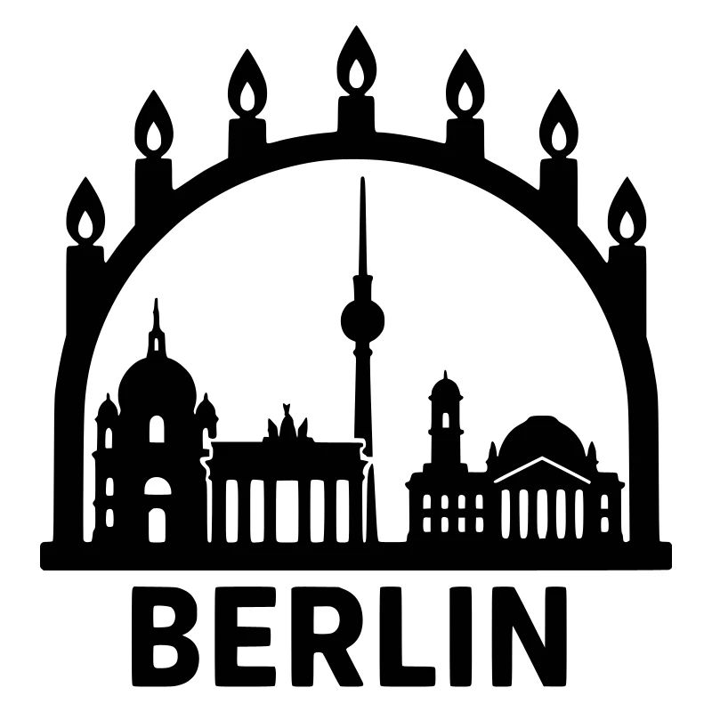 Berlin Schwibbogen Christmas Decoration Advent