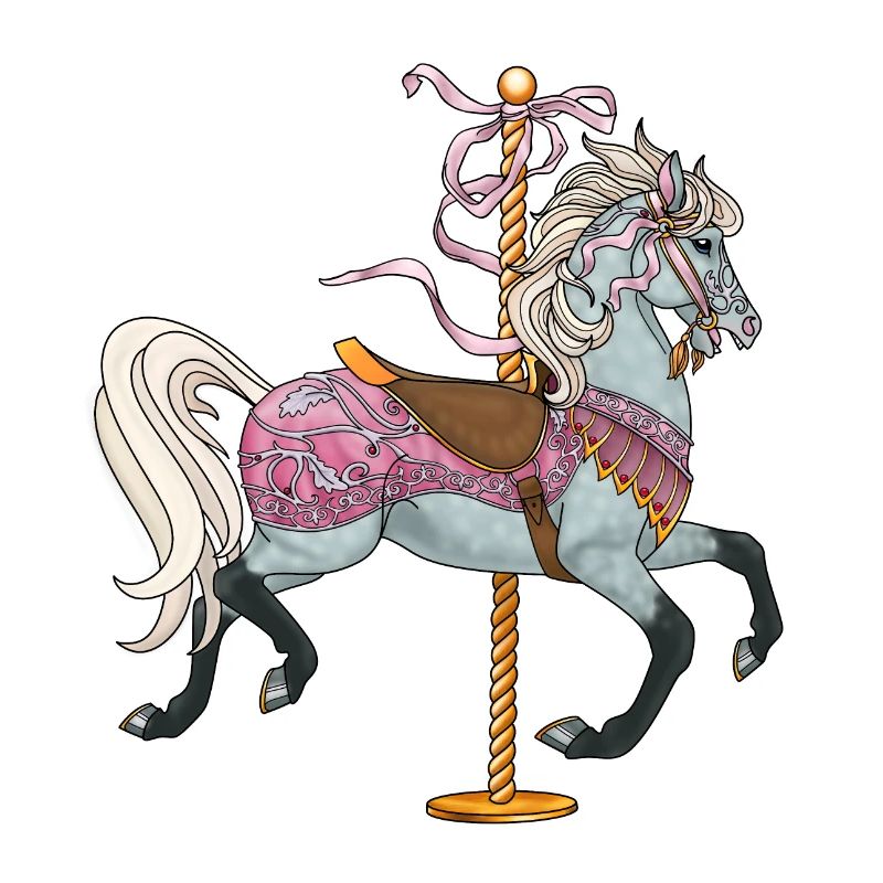 Karussellpferd