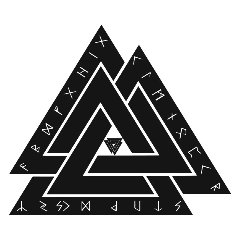 Valknut Wikinger Symbol