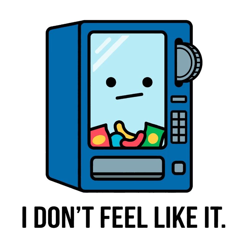 Lazy Vending Machine - I Don't Feel Like It
