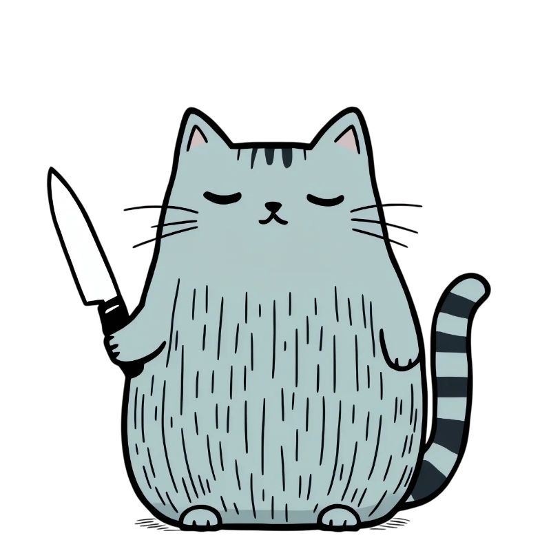 6-7 Internet Meme 6 7 Snack Katze