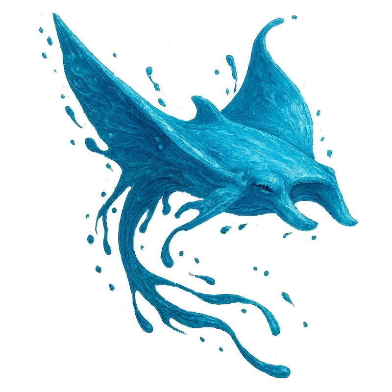 Manta fluide