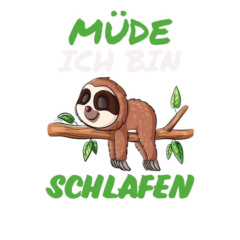 Faultier Müde