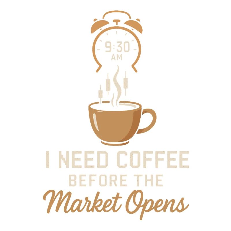 Ich brauche Kaffee, bevor der Markt öffnet