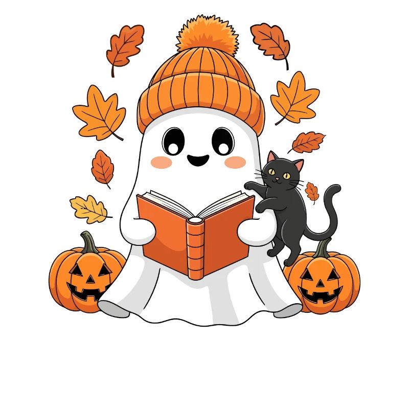 Herbstgeist Leseabend mit Katze