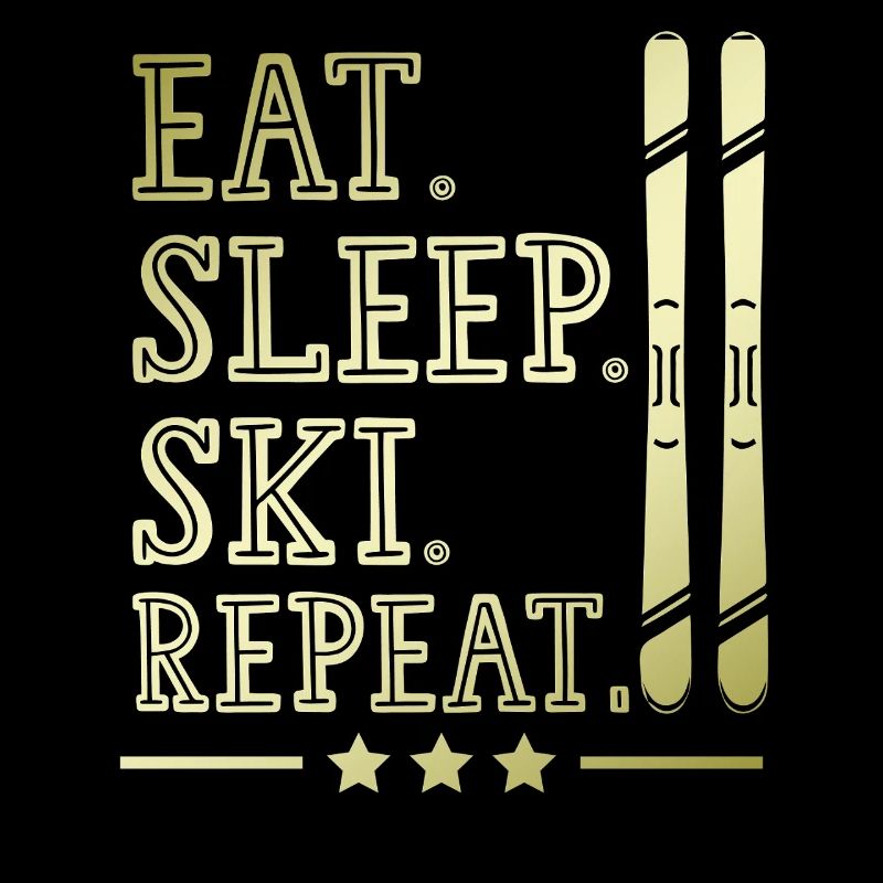 Manger dormir Ski Répéter