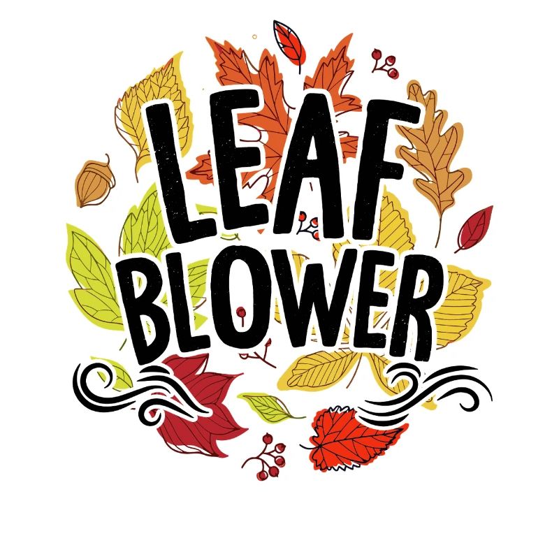 Leaf Blower Autumn Tee