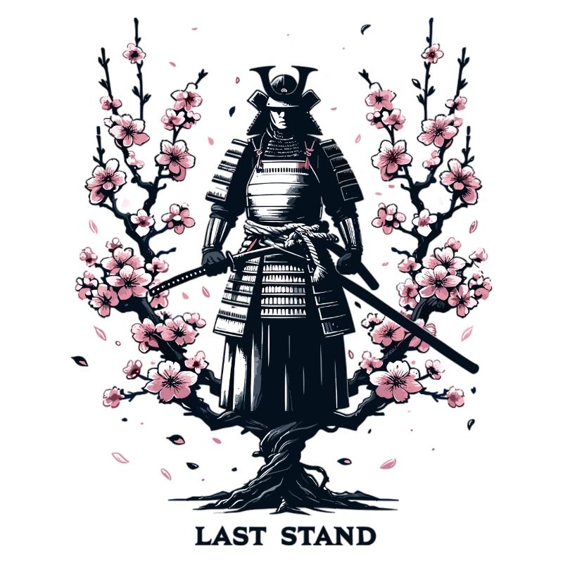 Samurai im Kirschblütenzauber