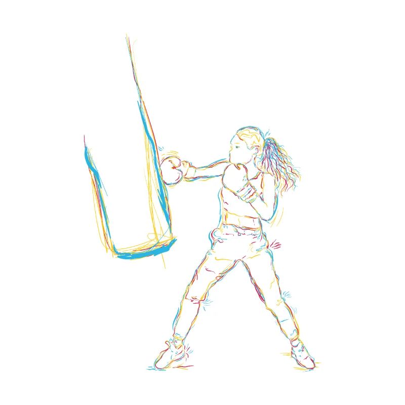 Boxer Drawing