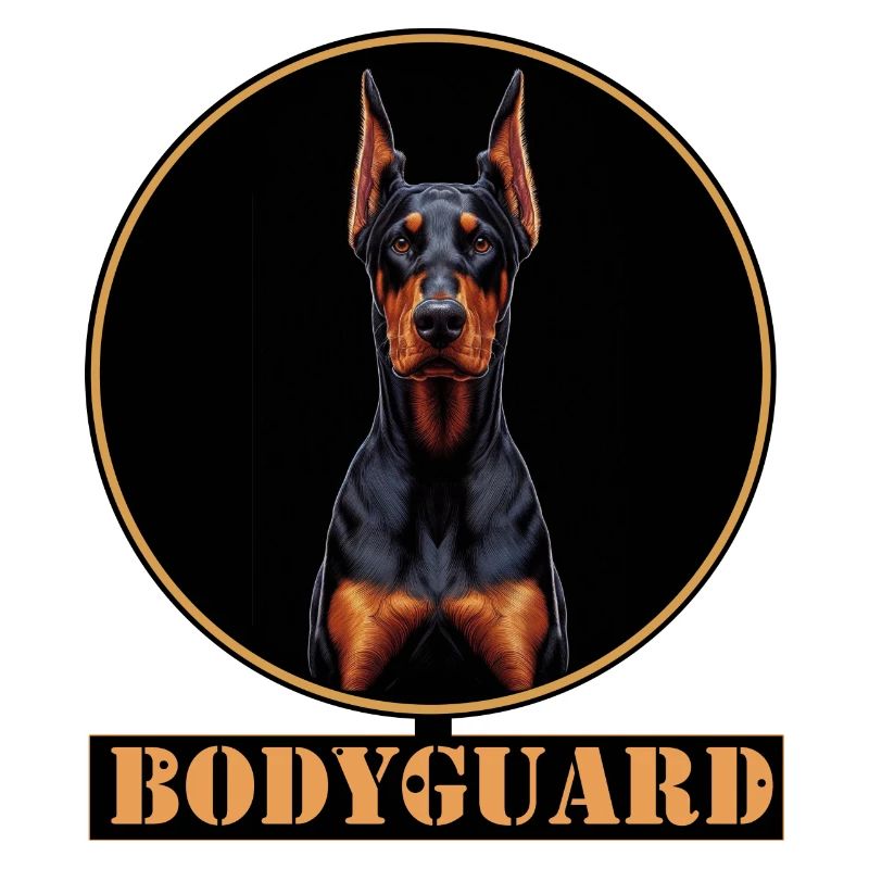 Garde du corps Doberman Circle
