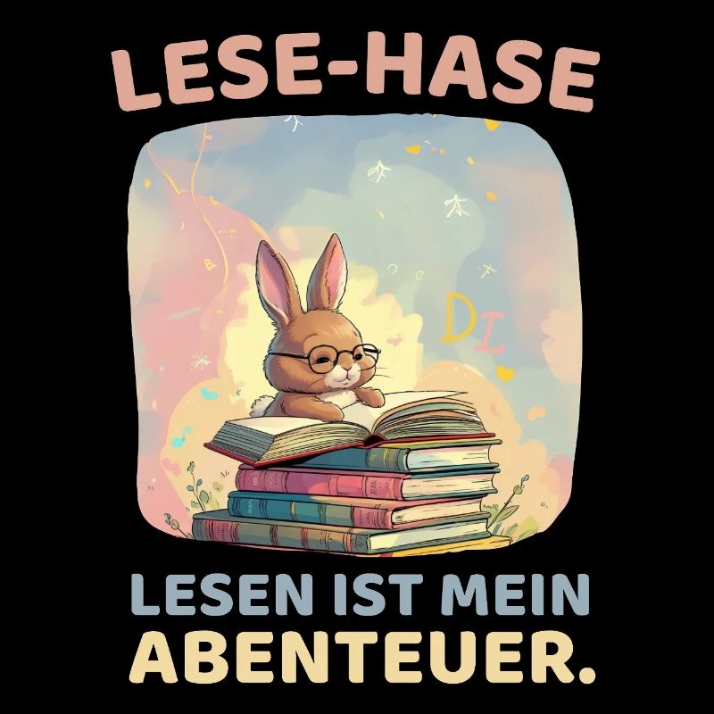 Lese-Hase Abenteuer Design