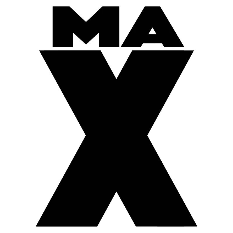 Max X – Minimal Name Design