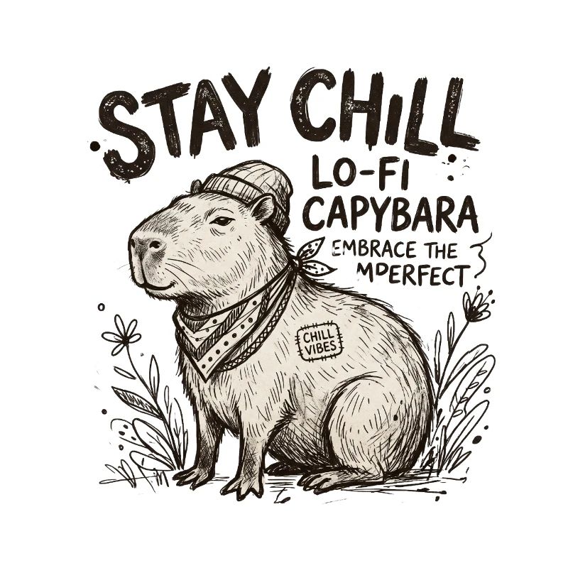 Œuvres LoFi de Capybara Chill