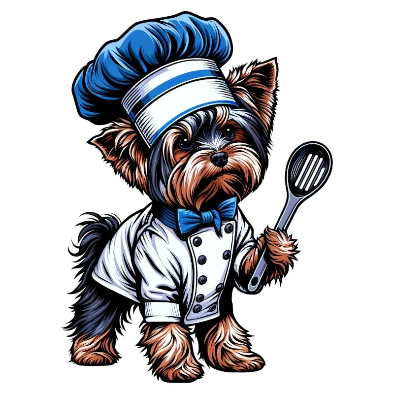 Cuisinier du Yorkshire Terrier