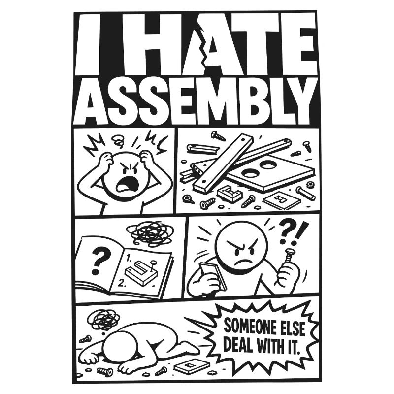 Je déteste les instructions d’assemblage