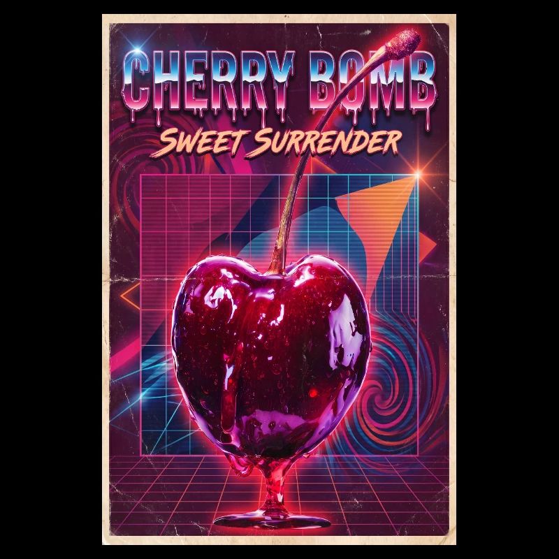 Cherry Bomb Neon Rétro Surrender