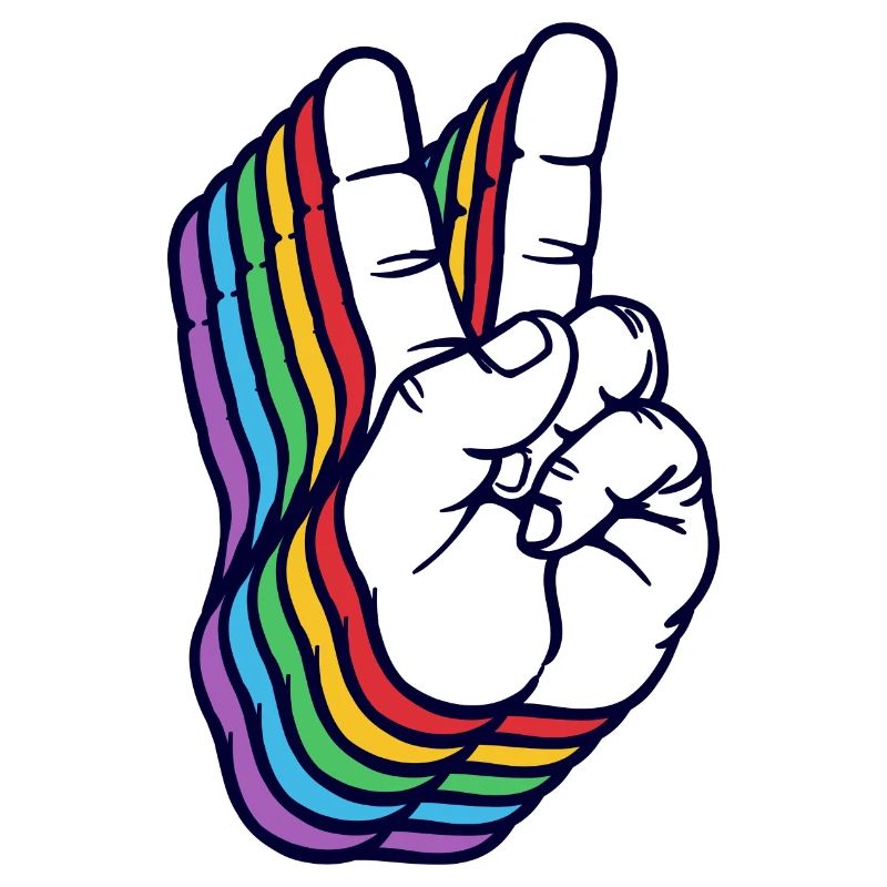 Friedensbewegung Frieden Friedenszeichen Liebe