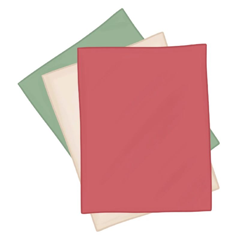 Pastel Paper Stack