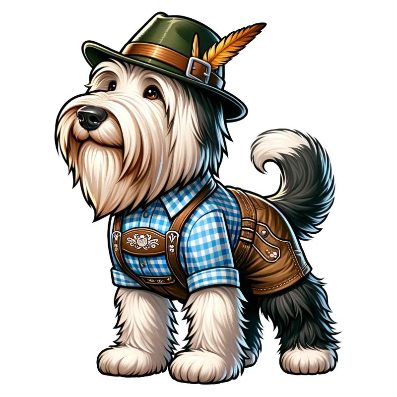 Bearded Collie Dog Bayern