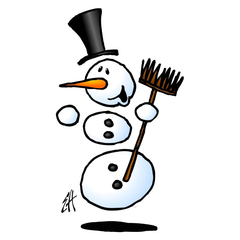Dancing snowman