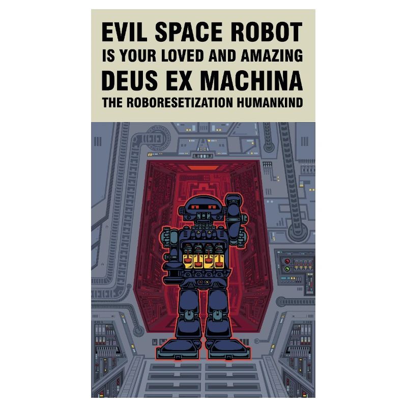 Le méchant robot de l’espace envahit la Terre