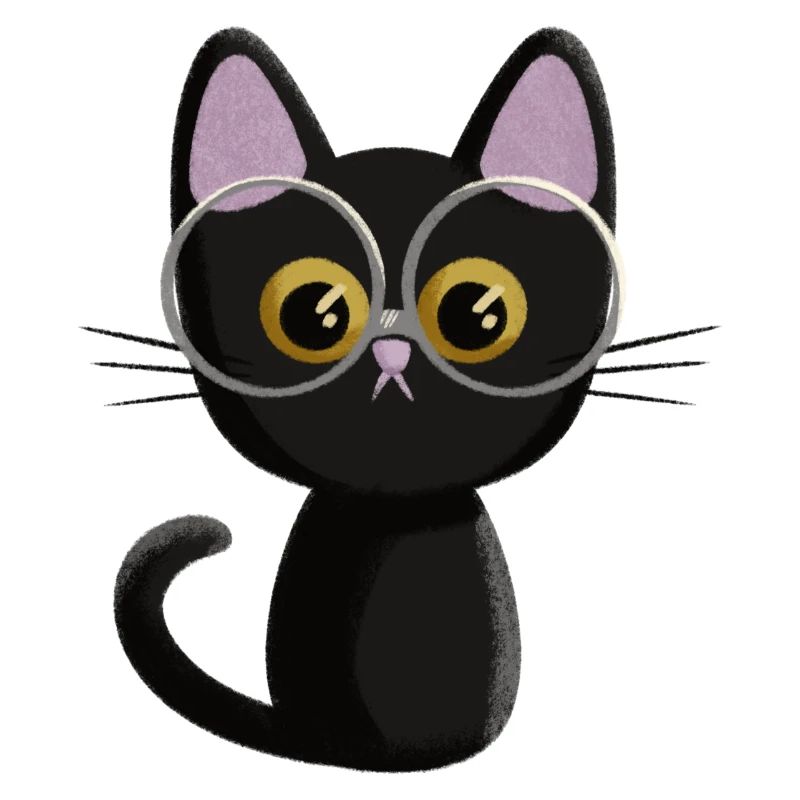Schwarze Katze