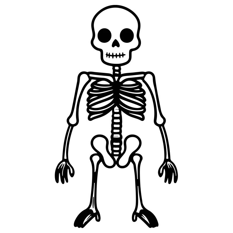 Skeleton Comic