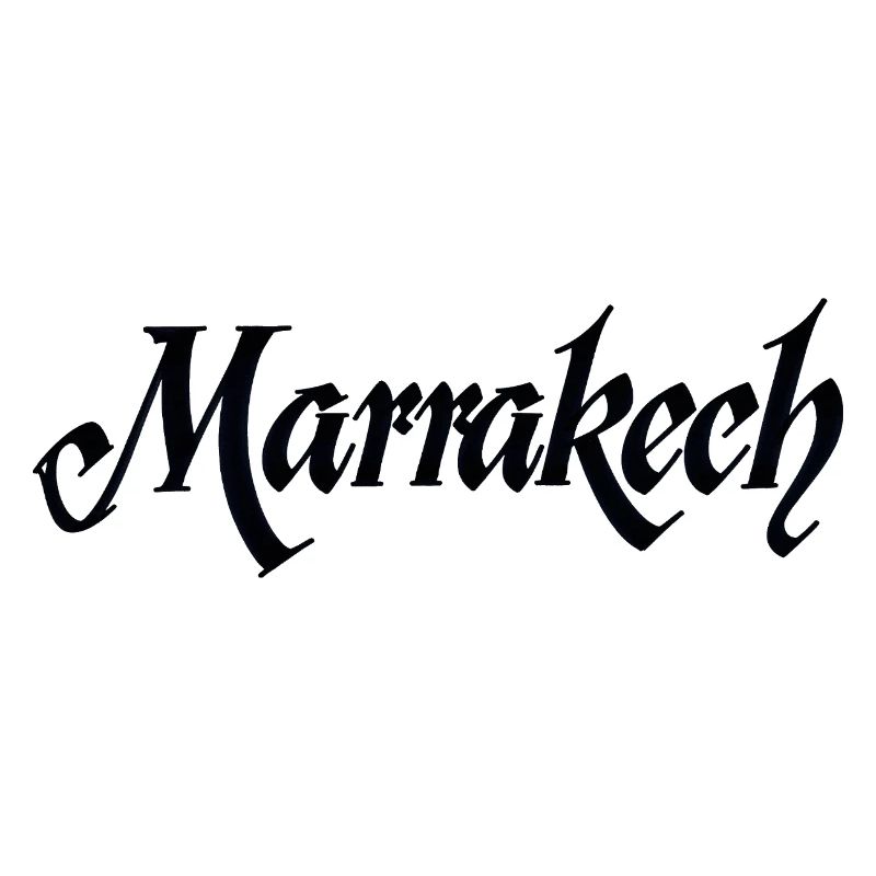 Marrakech Red City Wall Pattern
