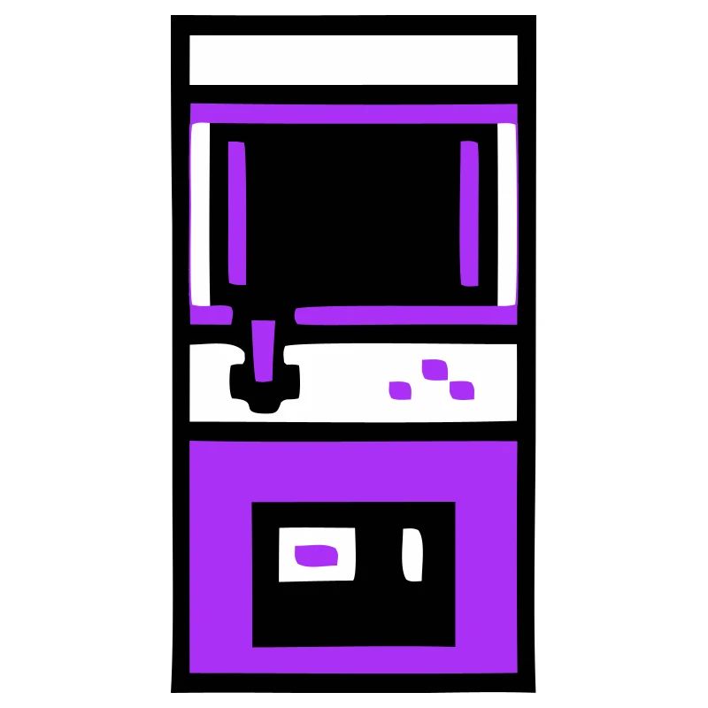 Joueur nostalgique d’arcade automate