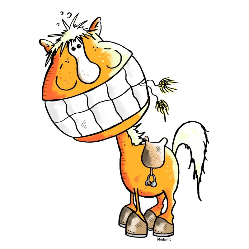 Strahlendes Pferd - Pferde