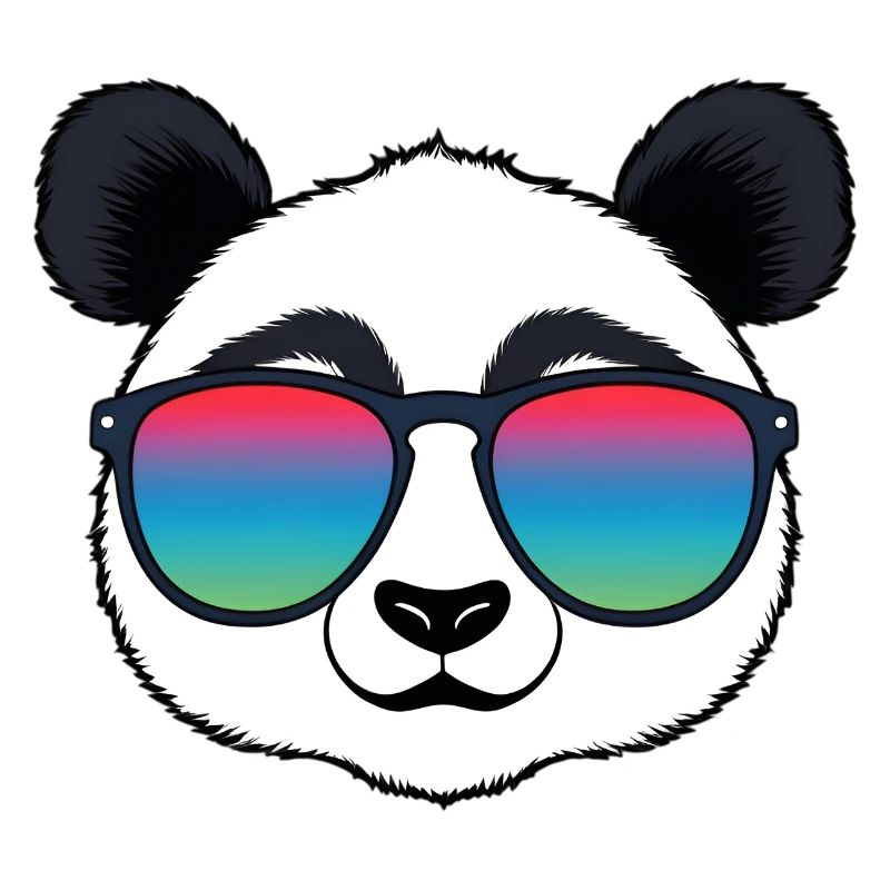 Panda Rainbow Sunglasses