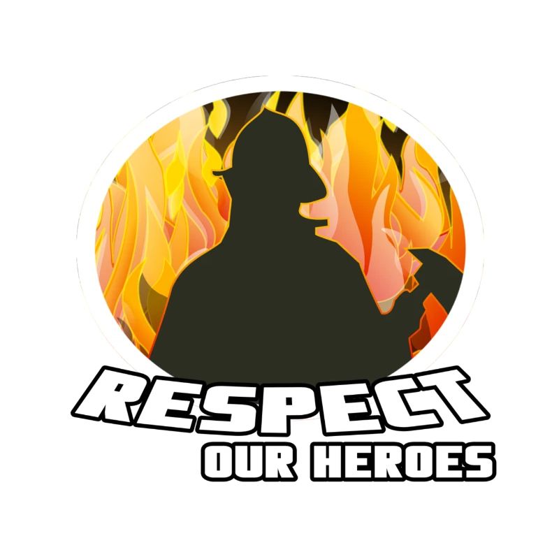 Respect pompier héros
