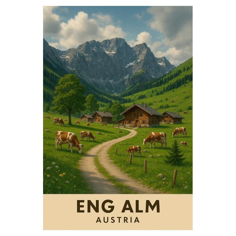 Idylle alpine d’Eng Alm