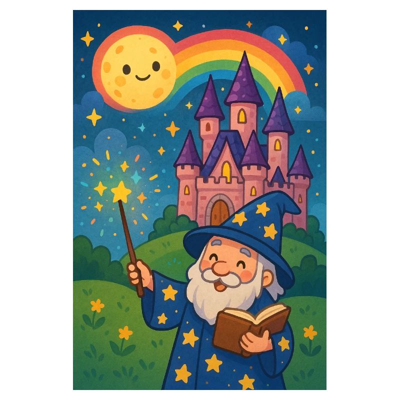 Arcane Sorcerer and Starry Castle