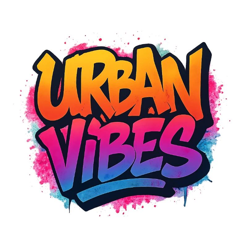 Vibrant graffiti urban vibes