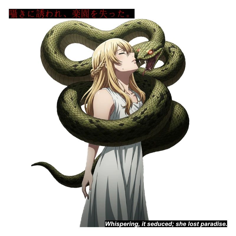 Séduction du serpent
