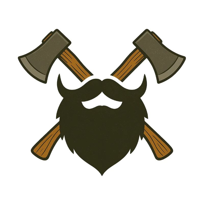 Barbe et haches de bûcheron – Lumberjack Design