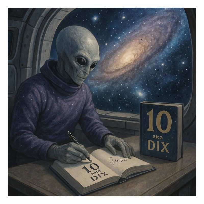 Alien Writer Cosmos