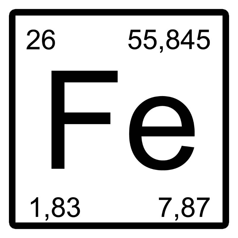 Fe Element Typography Minimal