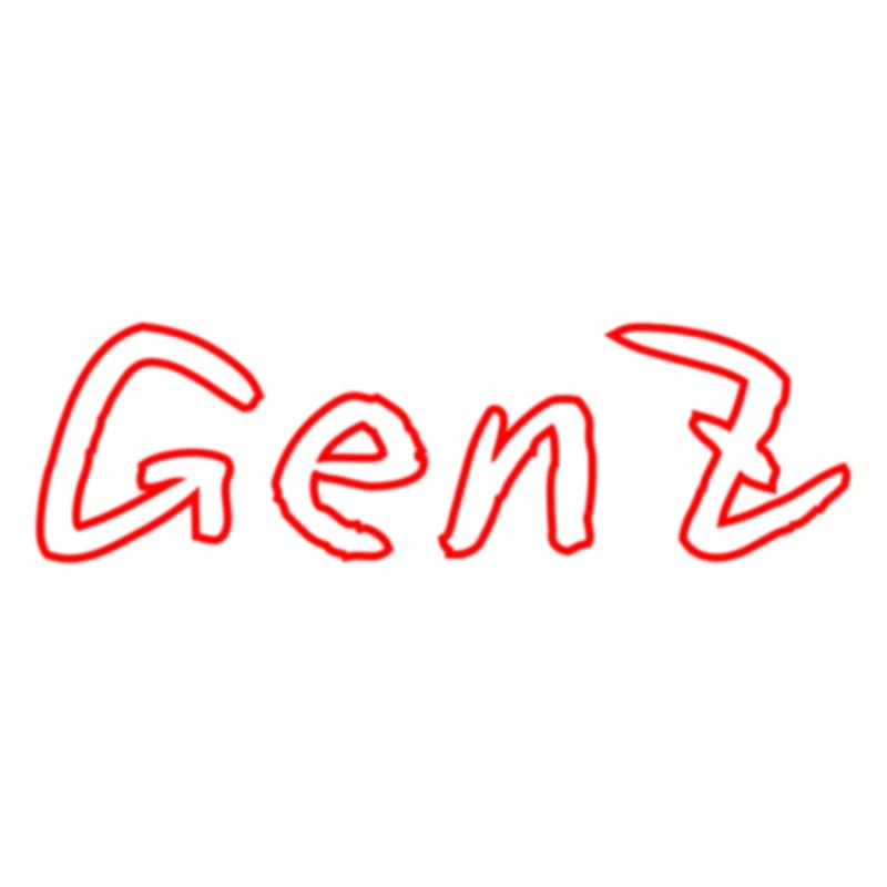 GenZ Graffiti Rot