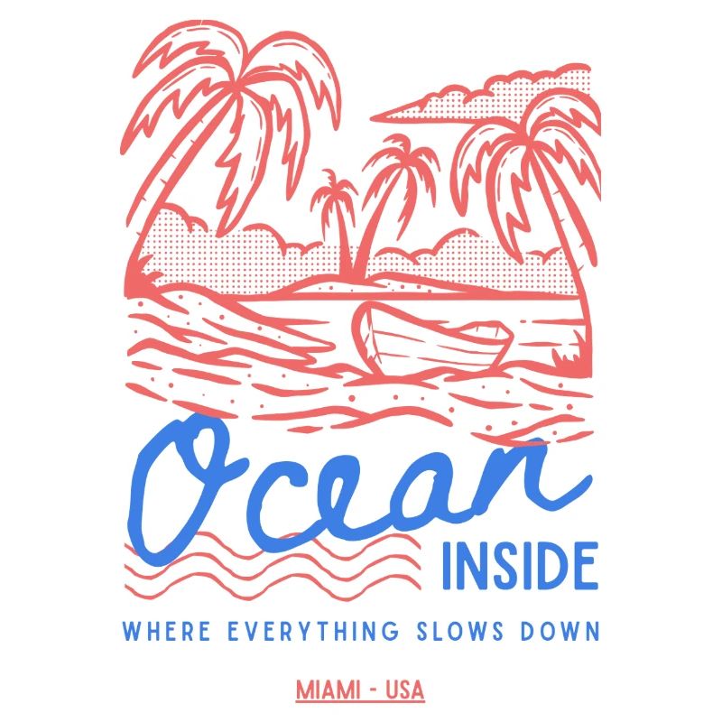 Ocean Inside Palm Island