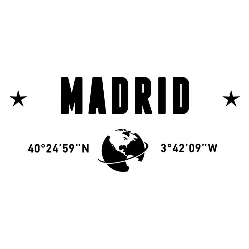 Madrid Spain Coordinates Planet Earth
