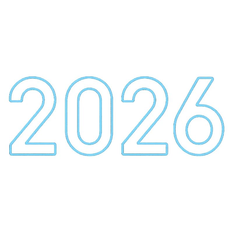 Année abstraite Impression 2026