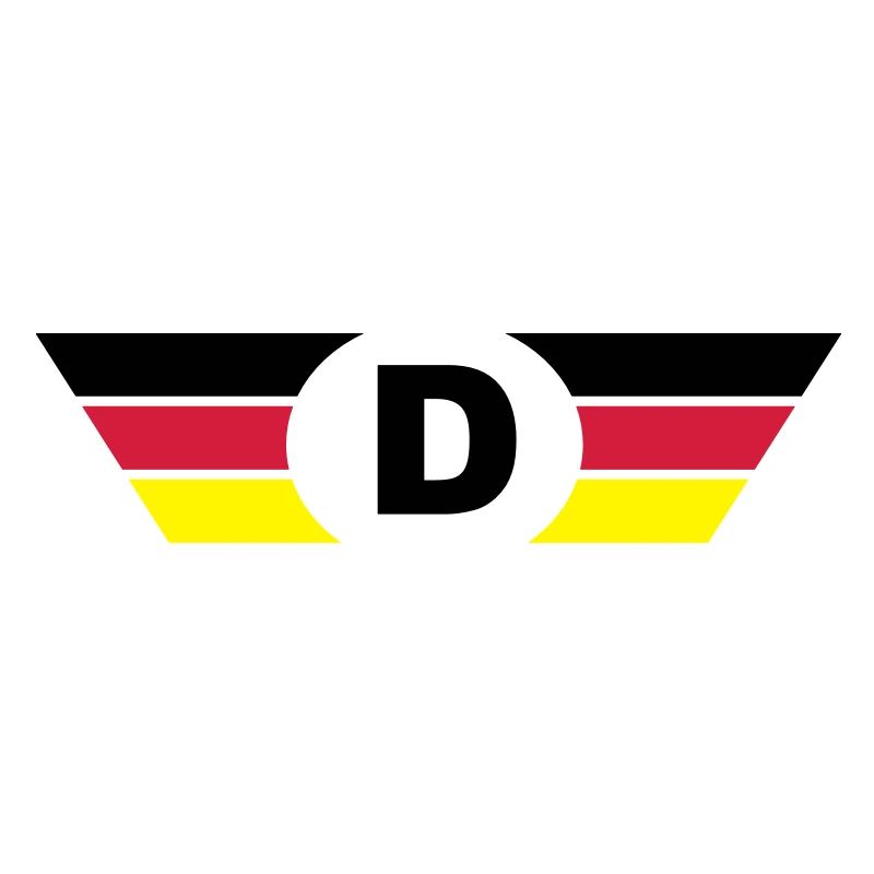 Germany flag / symbol top