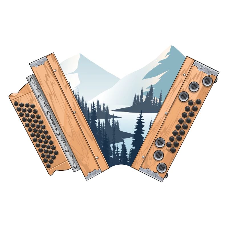Harmonica Styrian Home Hiver | ZiachON !