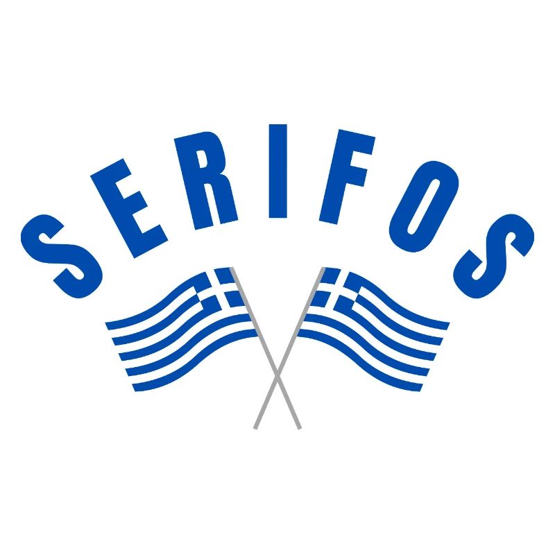 Drapeaux grecs de Serifos