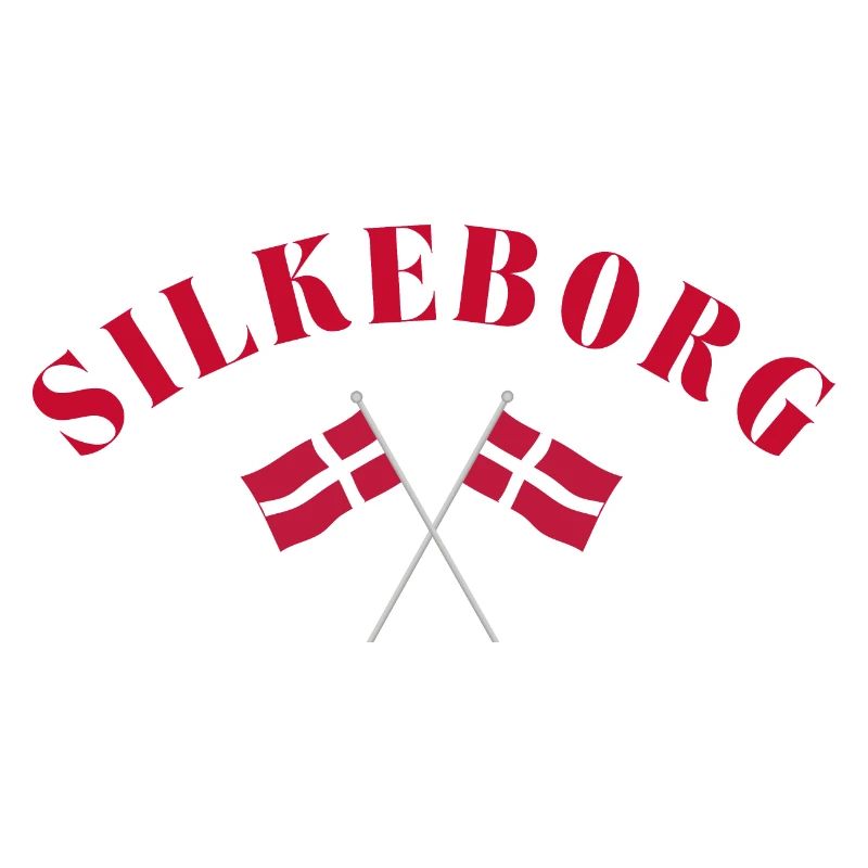 Silkeborg Danemark Drapeaux Design