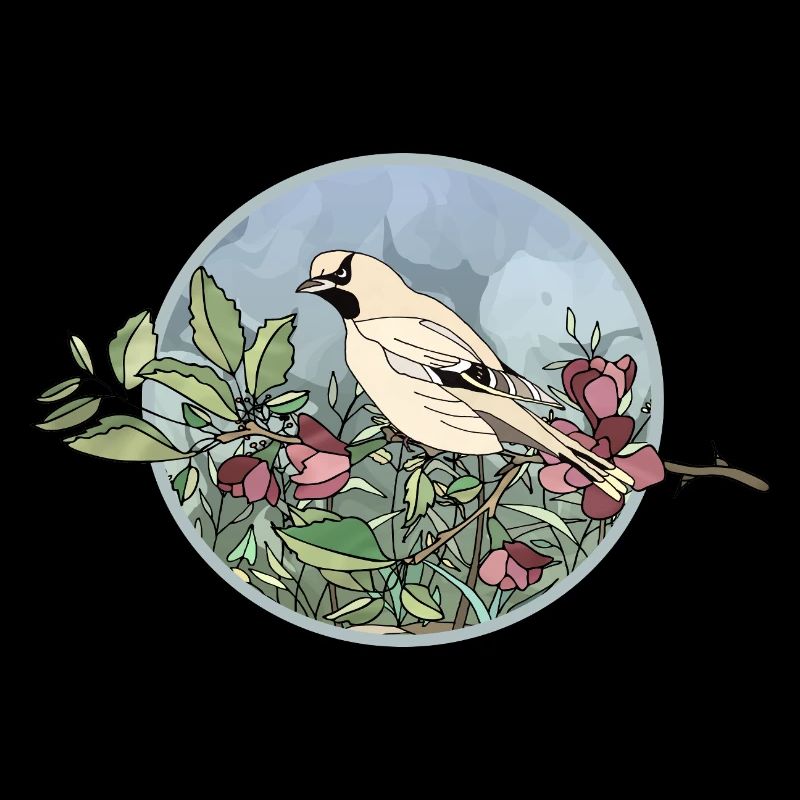 Bunter Vogel