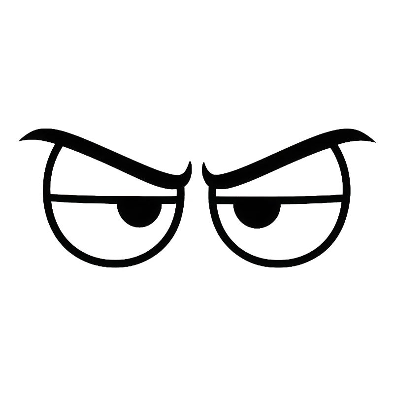Angry Eyes Expression